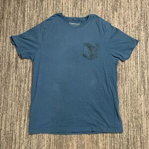 Tailor Vintage Men's Large Connecticut Originals 100% Cotton Blue T-Shirt Pocket